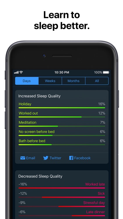 Sleep Cycle: smart alarm clock screenshot-3