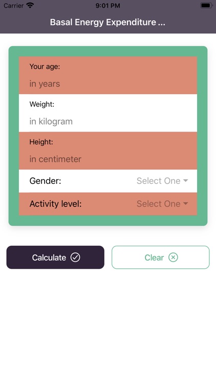BMR Calculator Pro