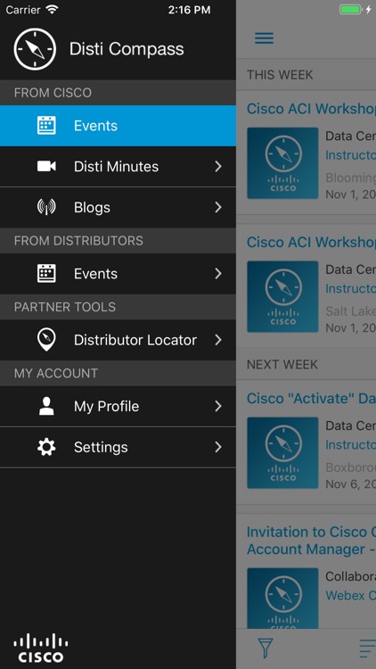 Cisco Disti Compass