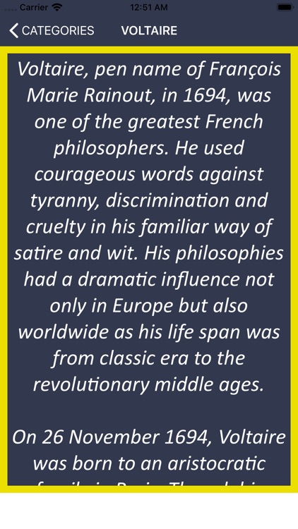 Wisdom of Voltaire