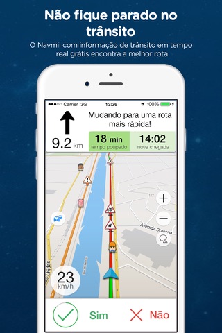 Navmii Offline GPS Malaysia screenshot 2