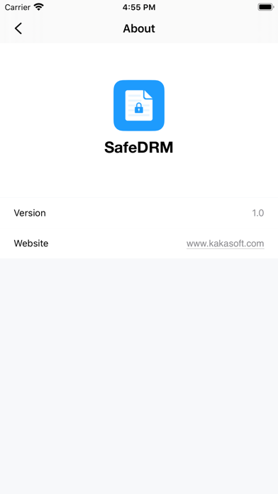 SafeDRM screenshot 3