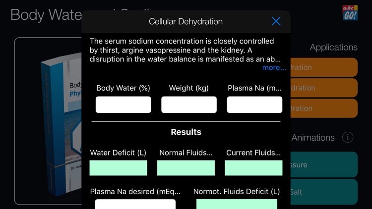 BS3 Body Water and Sodium Pack