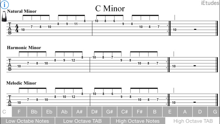 Minor Scales Guitar screenshot-4