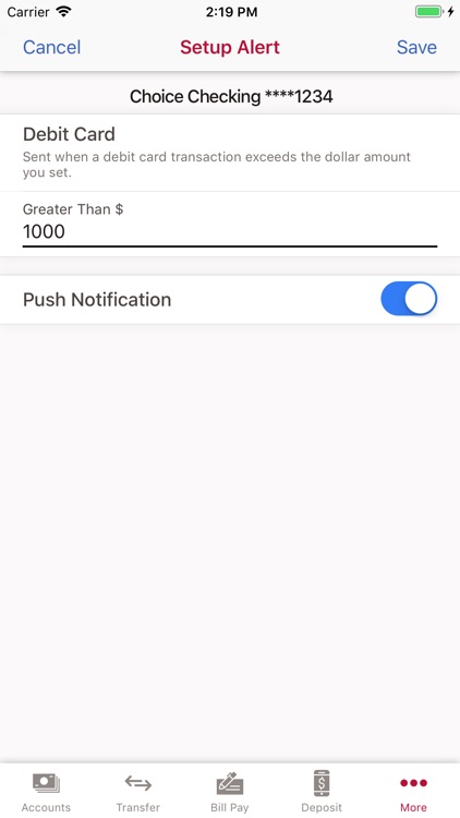 Bank of Oklahoma Mobile screenshot-3