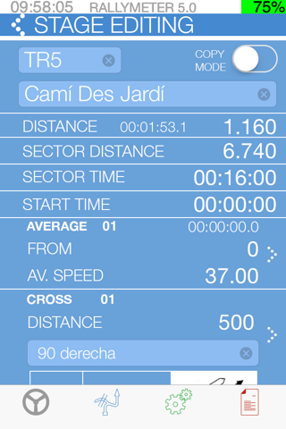 Rallymeter Basic TSD - náhled