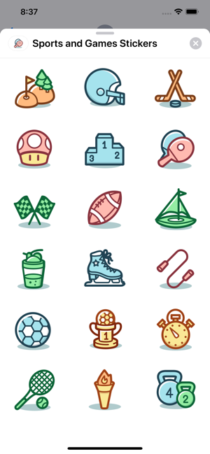 Sports and Games Stickers(圖5)-速報App