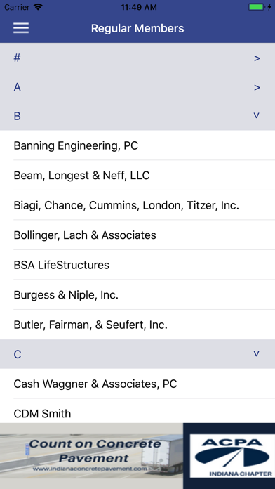 How to cancel & delete ACEC Indiana Directory from iphone & ipad 2