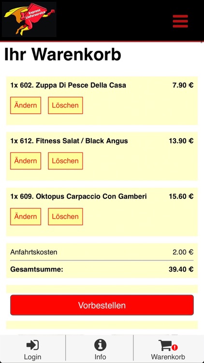 Express Lieferservice screenshot-3