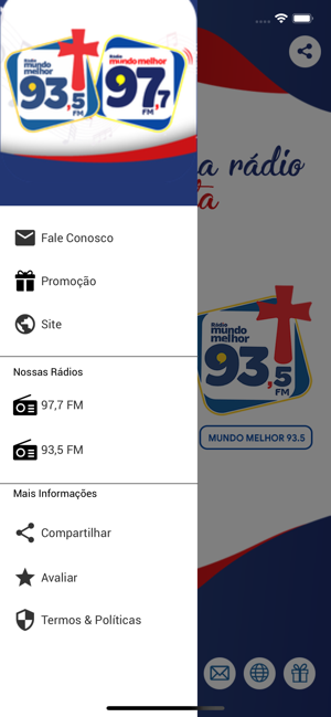 Rádio Mundo Melhor 93FM e 97FM(圖2)-速報App