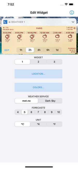 Alpha Weather Today Widgets(圖6)-速報App