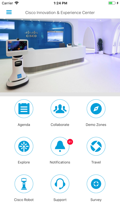 Cisco Innovation Center screenshot 3