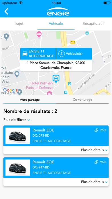 ENGIE Carsharing screenshot 2