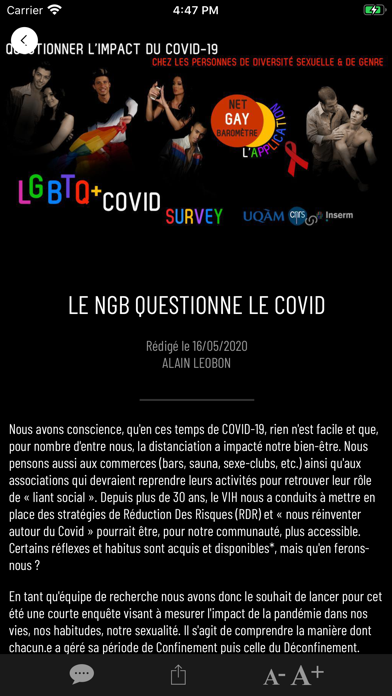 LGBTQIA+ Baromètre Survey screenshot 3