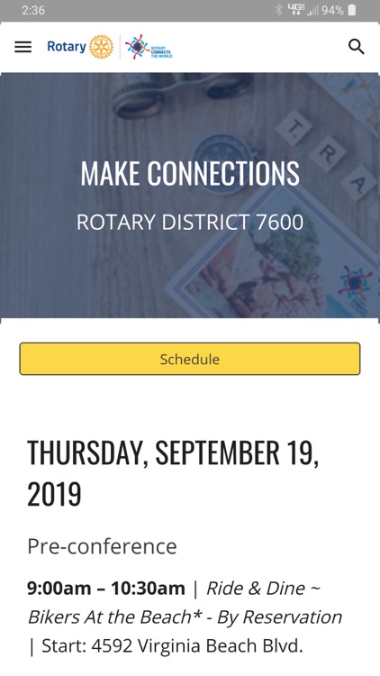 Rotary D7600 Conference