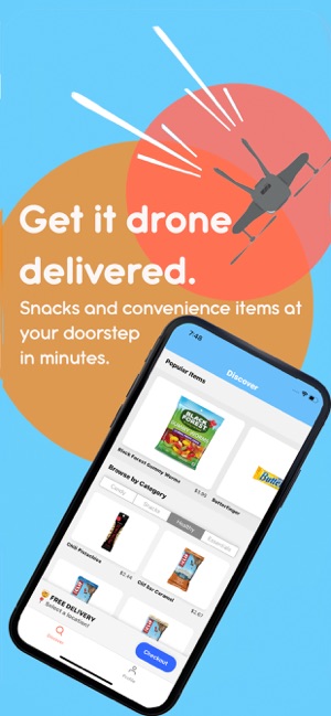 Kiki Air: Food from Drones