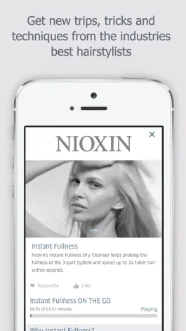 Game screenshot Nioxin Education apk