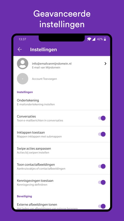 E-mail van Mijndomein screenshot-4