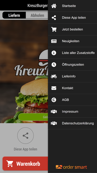 KreuzBurger Lieferservice screenshot 3