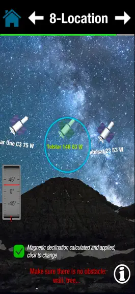 Game screenshot DishPointer (Satellite Finder) apk