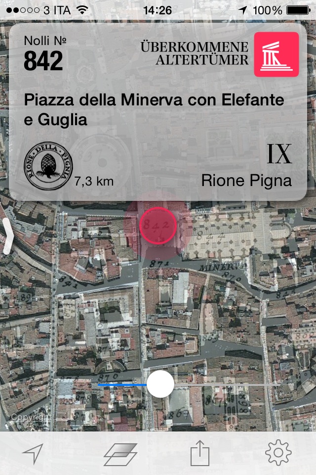 Nolli - Navigate Rome in 1748 screenshot 3