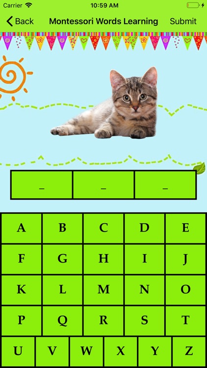 Montessori Words Learning screenshot-3