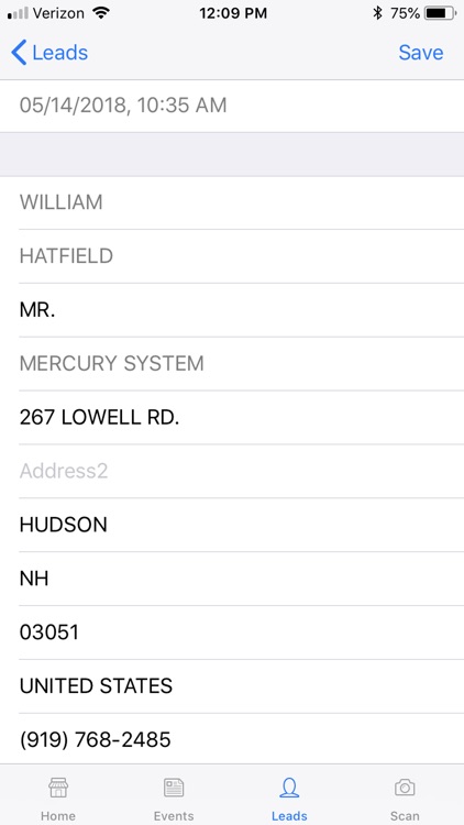 Expo Tracker Lead Retrieval