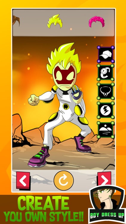 Super Alien Ben Dress Up