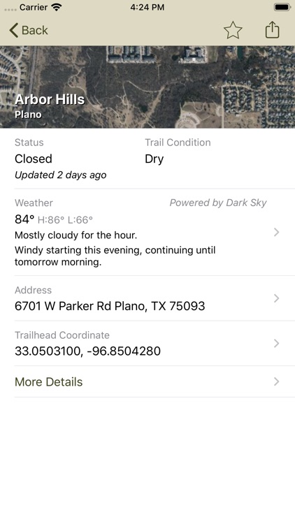 DORBA Trail Status