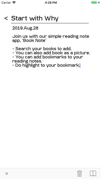 Book Note - Book Review Note screenshot 3