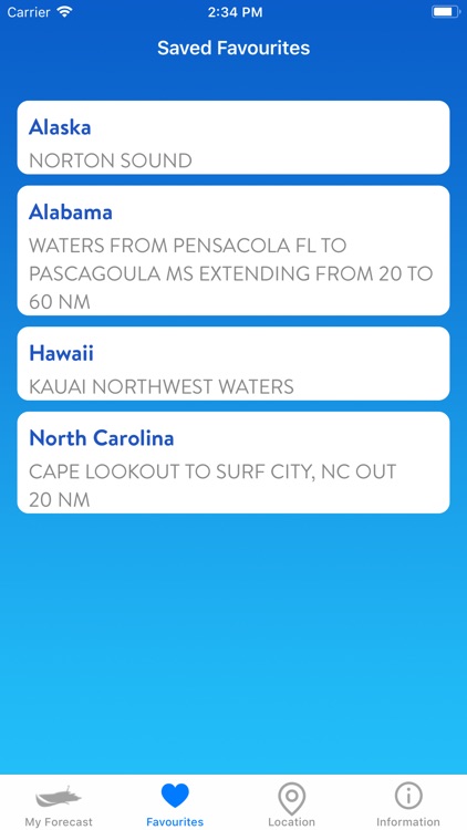 Boating Weather screenshot-3