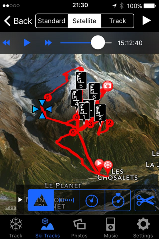 Скриншот из Ski Tracks