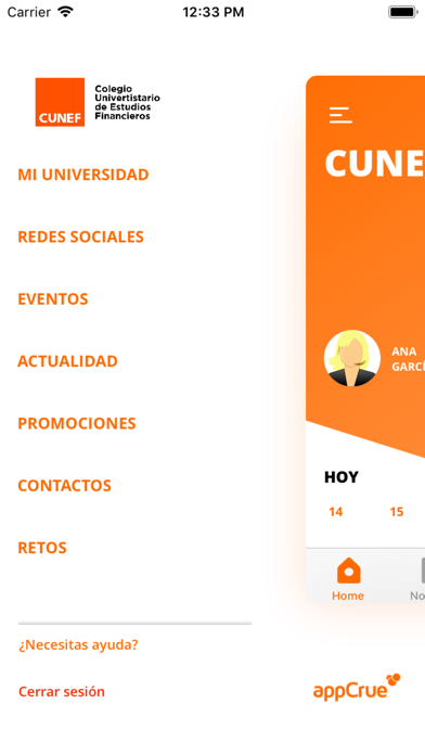 CUNEF app screenshot 4