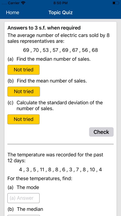 DP Math Studies P1 Practice screenshot-6