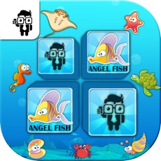 Activities of Match Sea Animal Cards Memory