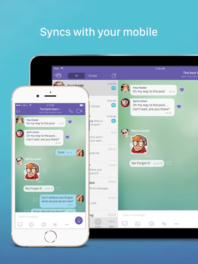 Viber Messenger Screenshot