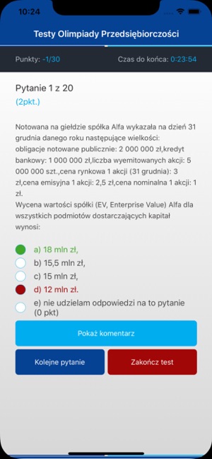 Olimpiada Przedsiębiorczości(圖9)-速報App