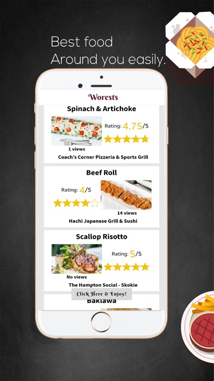 Worests® – Picture Menu App