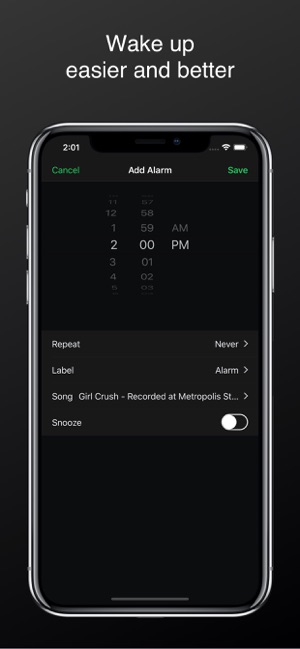 ‎Music Alarm⁺ Screenshot