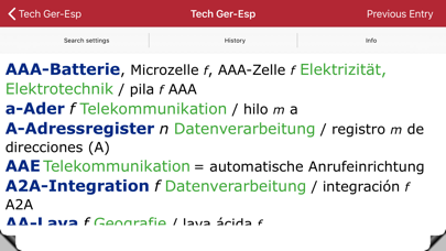 Wörterbuch Technik ES-DE screenshot 4