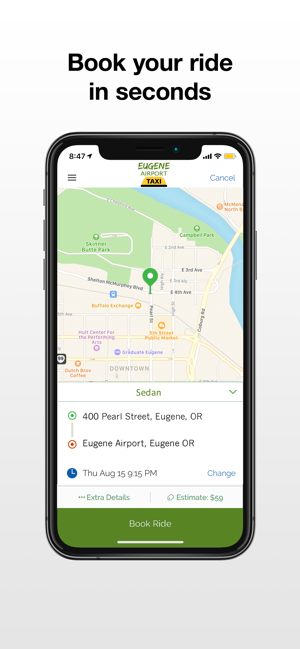 Eugene Airport Taxi(圖1)-速報App