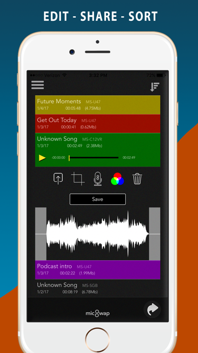 MicSwap Pro: Microphone Emulator And Recorder Screenshot 2