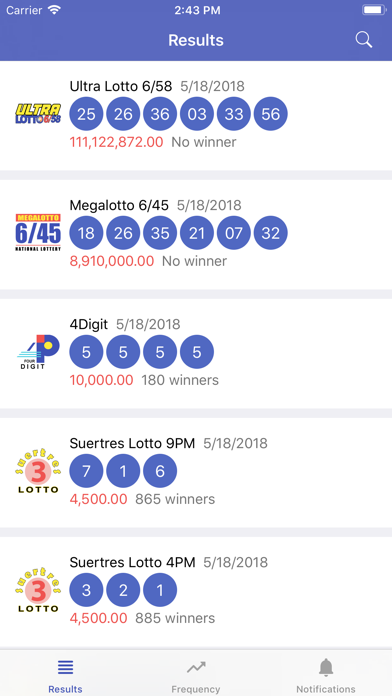 PCSO Lotto Results screenshot 2