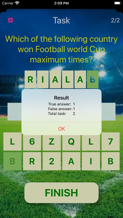 Use and create a sports quiz screenshot-6