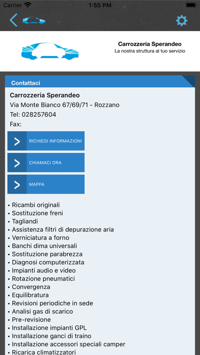Carrozzeria Sperandeo screenshot 4