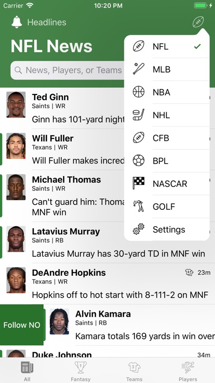 Upright Fantasy News