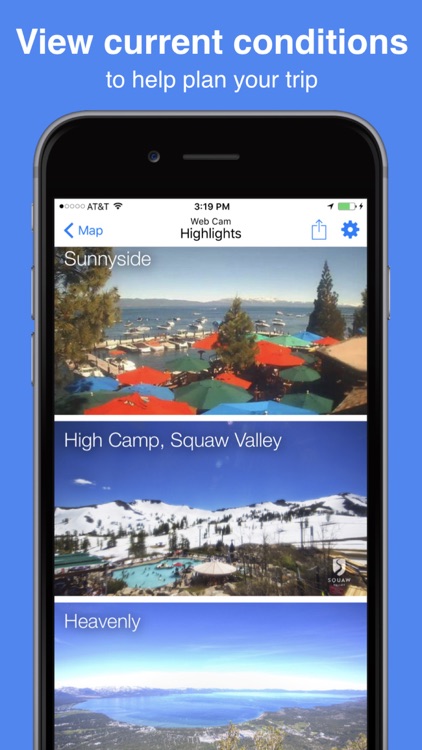 Tahoe Snow Map & Webcams screenshot-3