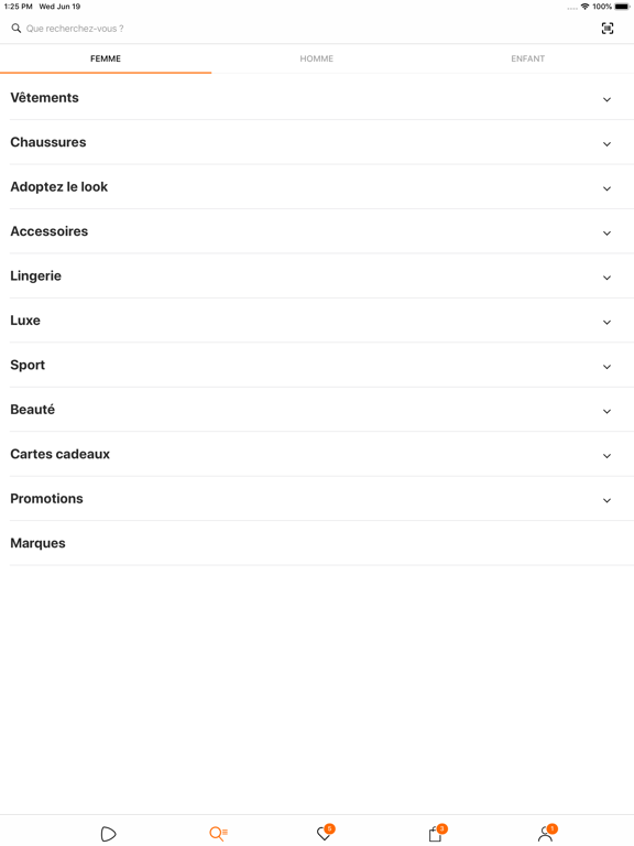 Zalando - Shopping mode Zalando - Shopping mode