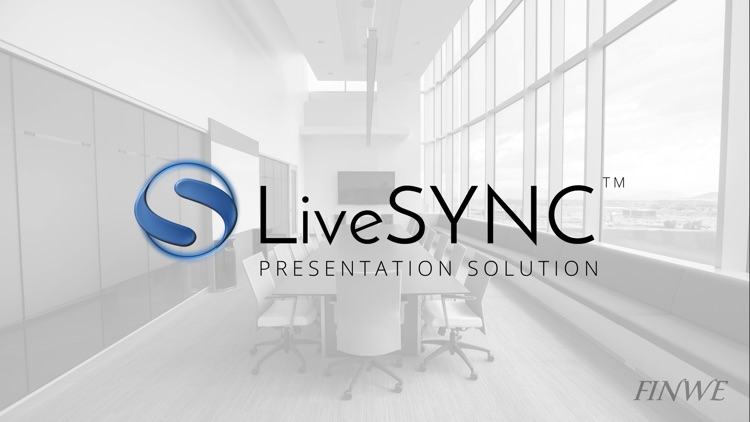 LiveSYNC Presentation Solution