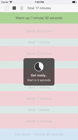 Game screenshot Exercise Interval Timer Pro apk